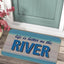 Tapete decorativo para puerta de río 17x30"