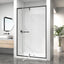 Puerta ducha vidrio sin marco 42-48pulg x72pulg nanorrevestimiento