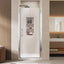 Puerta ducha pivote 36-37.5pulg x 76pulg vidrio templado