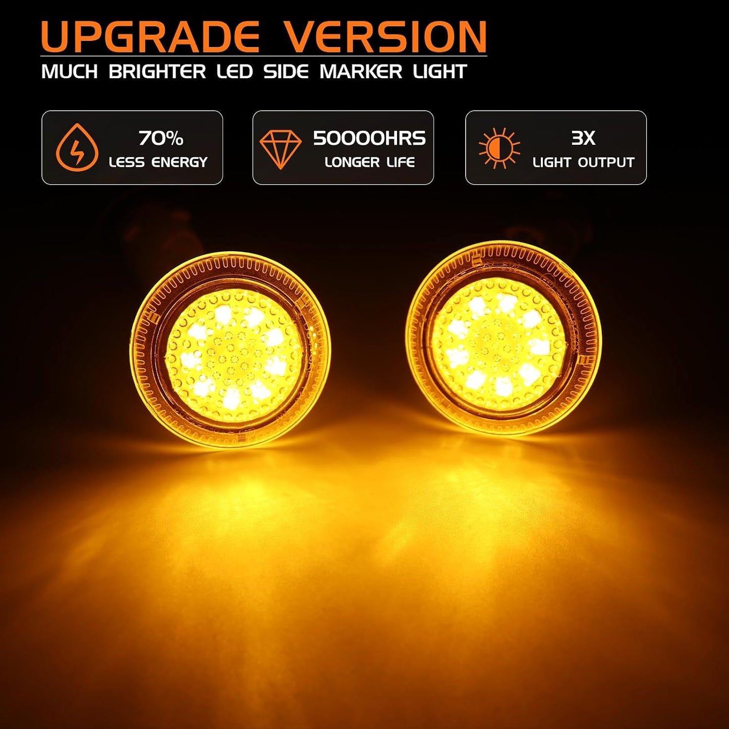 Luces LED ámbar Ford Transit Connect 2010-21