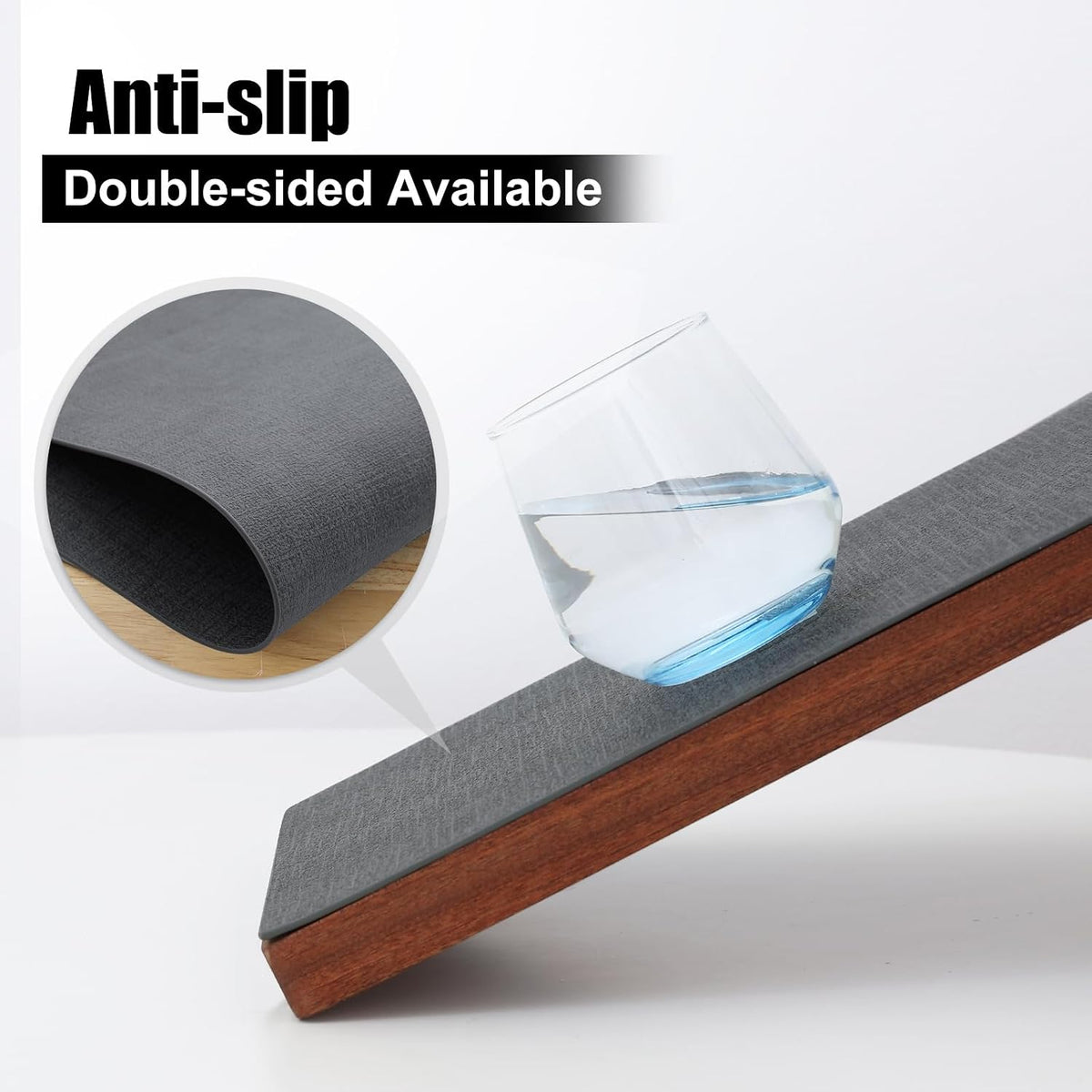 Set 8 Manteles Cuero Sintético Antiderrap 30x43cm