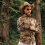 Camiseta camuflaje hombre manga larga para caza