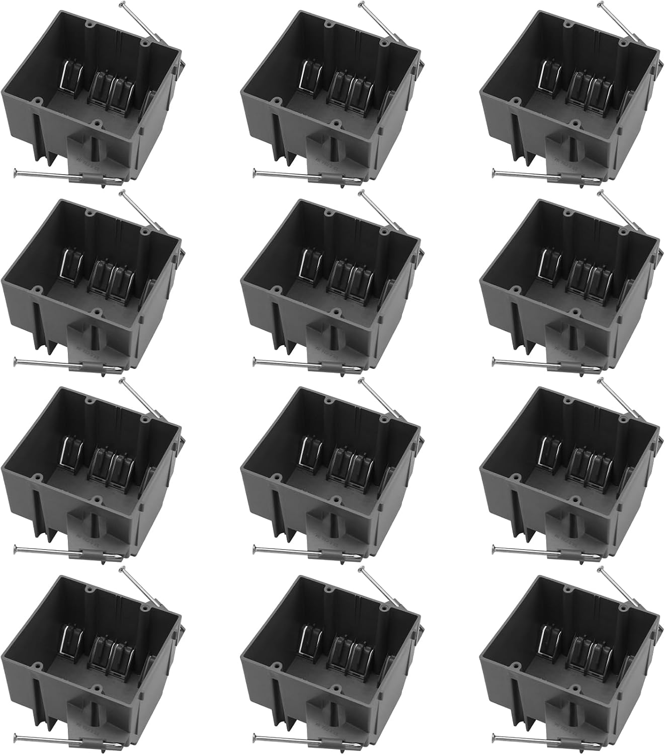 Caja eléctrica doble banda PVC 32 cu pack 12 cert ETL