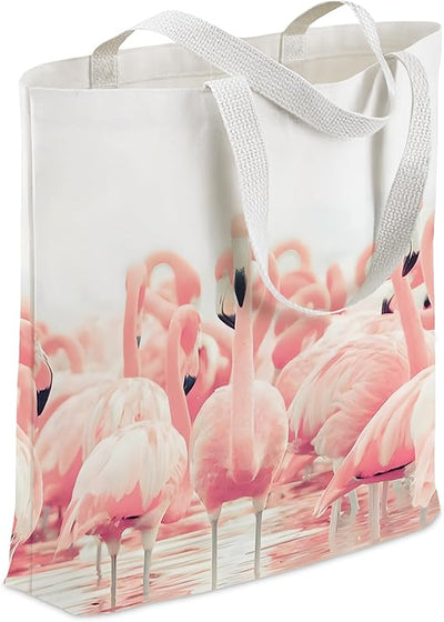 Bolsas lona reutilizables regalo para mujer