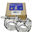 Abrazadera V 2.25" acero inox para escape automotriz