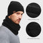 Set 3 Pzas Gorro Bufanda Guantes Táctil Invierno Calentador