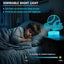 Luz nocturna béisbol 3D 16 colores control remoto para niños