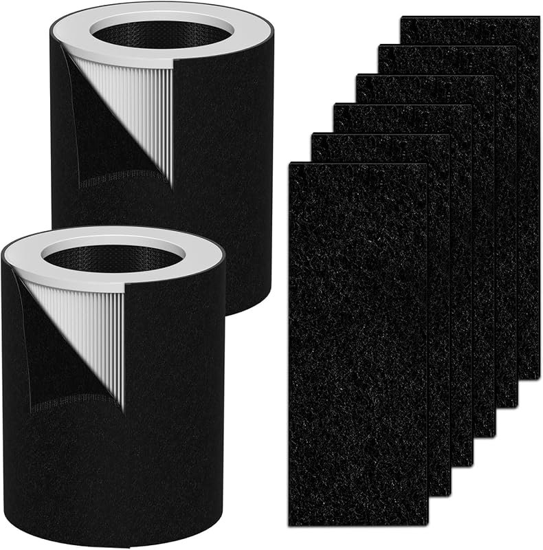 Set 2 filtros HEPA comp Hunter HP670 y 8 filtros carbón