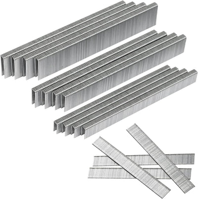 Grapas acero inox 1/4pulg clavos Brad 5/8pulg surtido