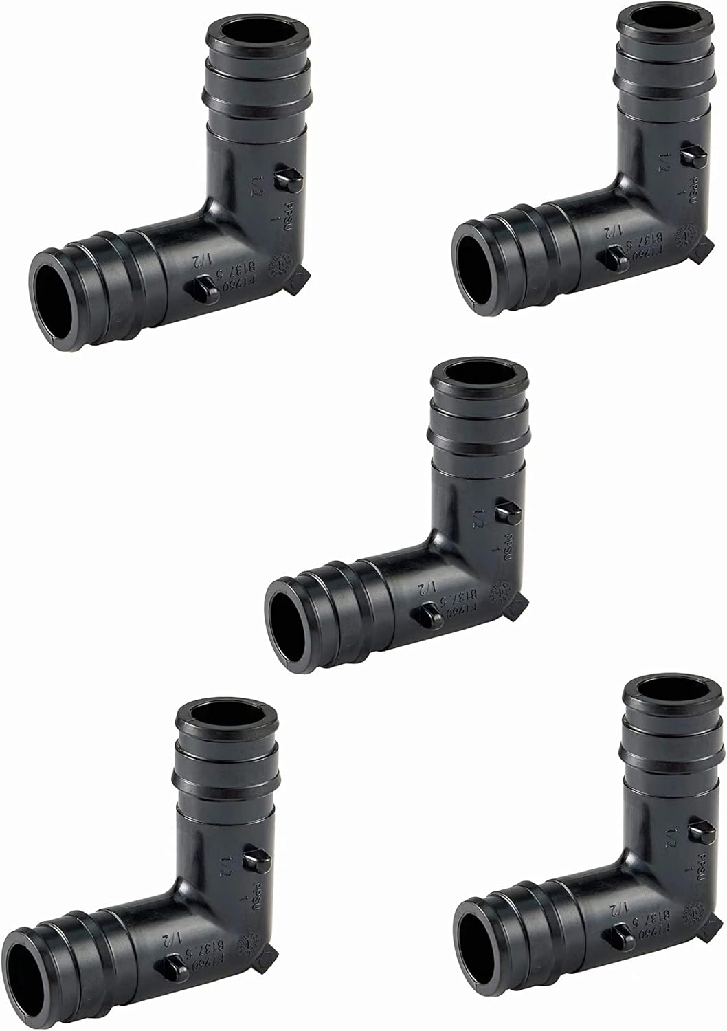 5 Pzas Codo Pex-A 3/4pulg 90grados ASTM F1960