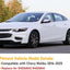 Tapas espejo Chevy Malibu 2017-21 9ª gen súper blanco