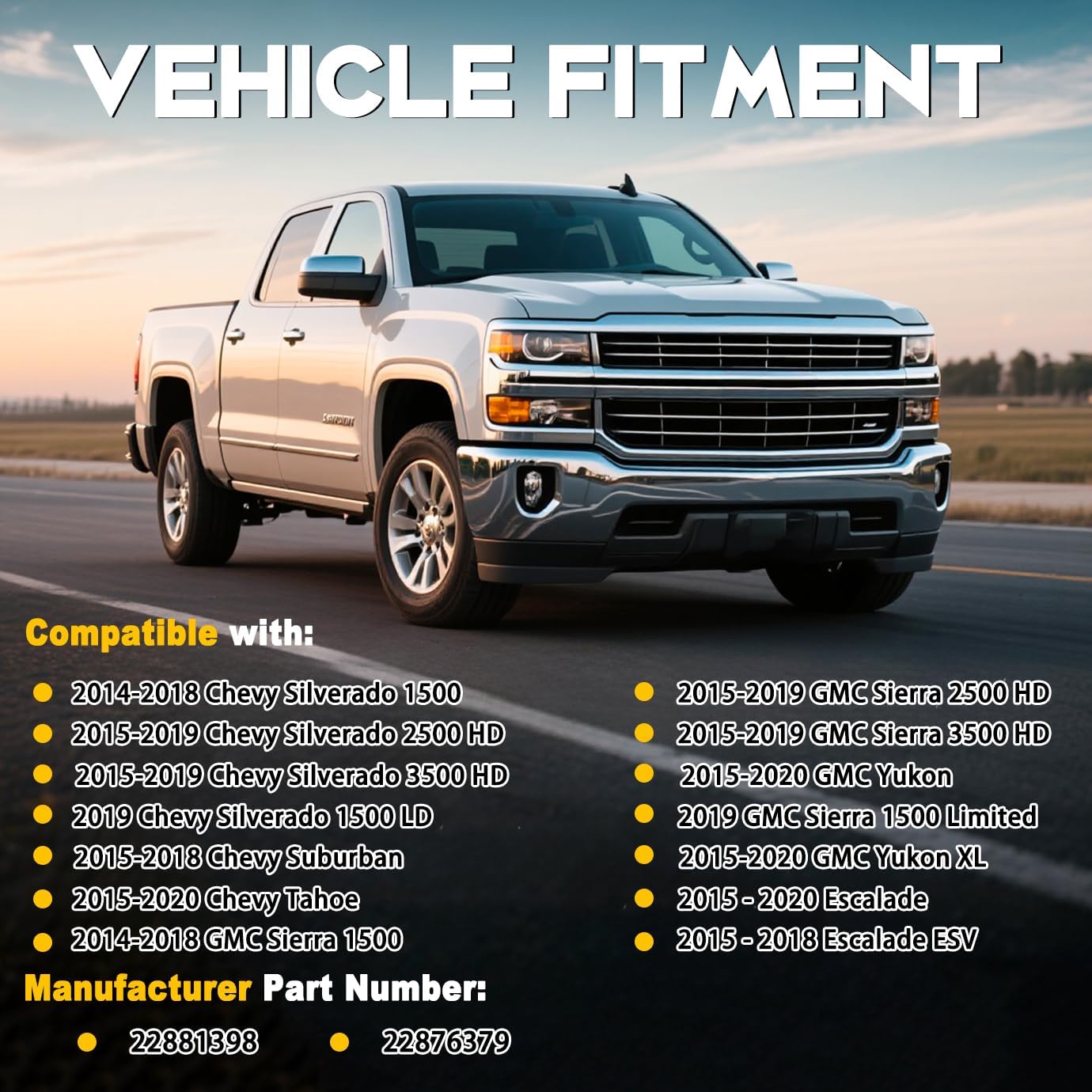 Tapa reposabrazos asiento delantero Chevy Silverado Suburban