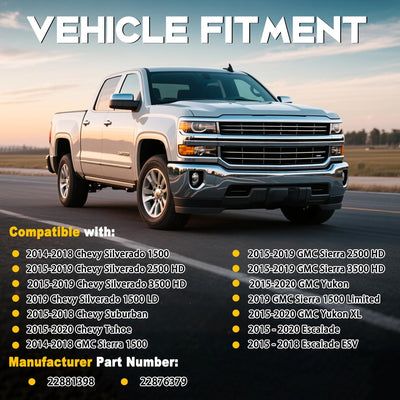 Tapa reposabrazos asiento delantero Chevy Silverado Suburban