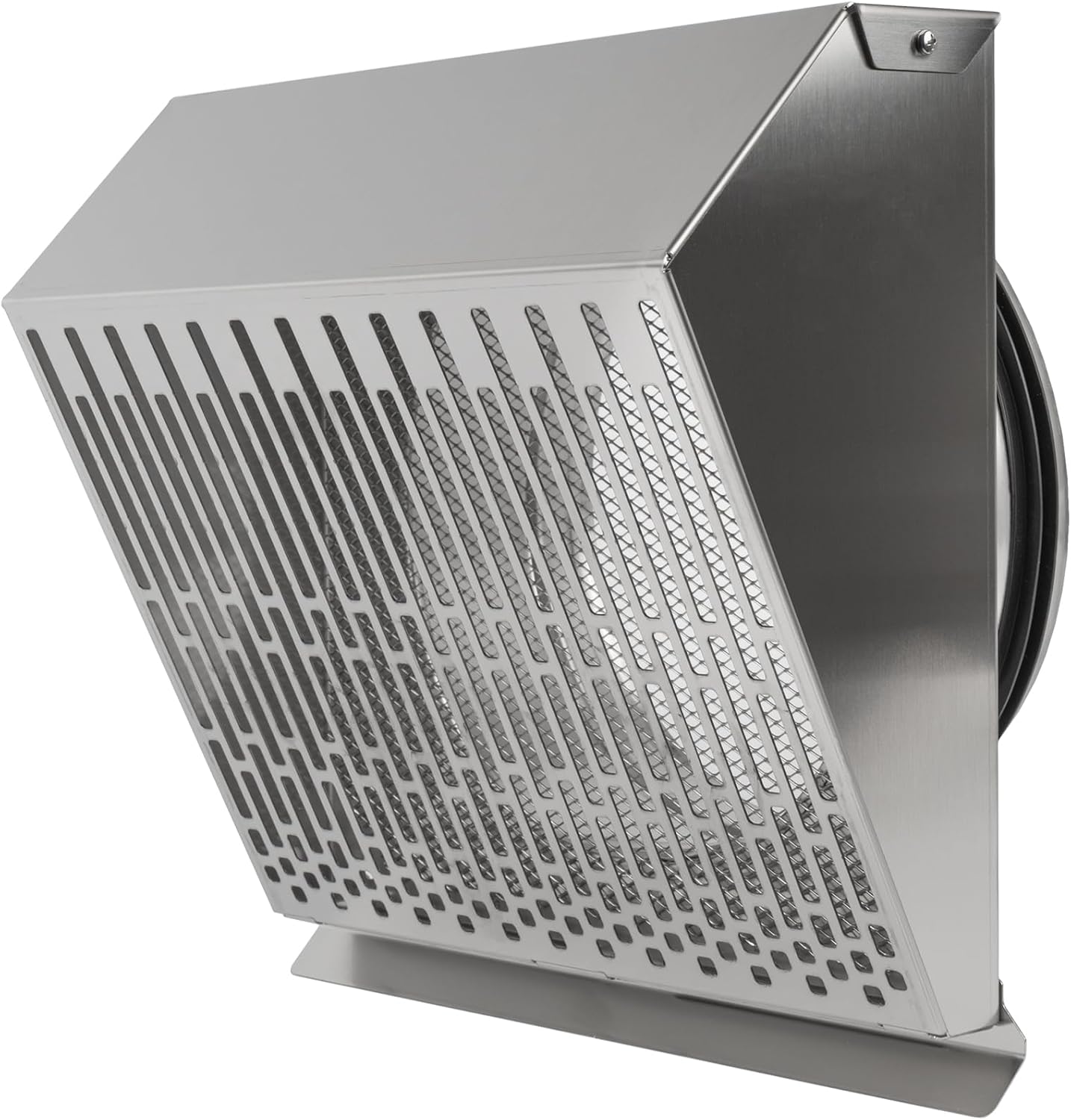 Cubierta ventilación escape 8pulg acero inox resistente