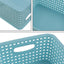 Cestas plástico organizador baño set 6