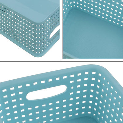 Cestas plástico organizador baño set 6
