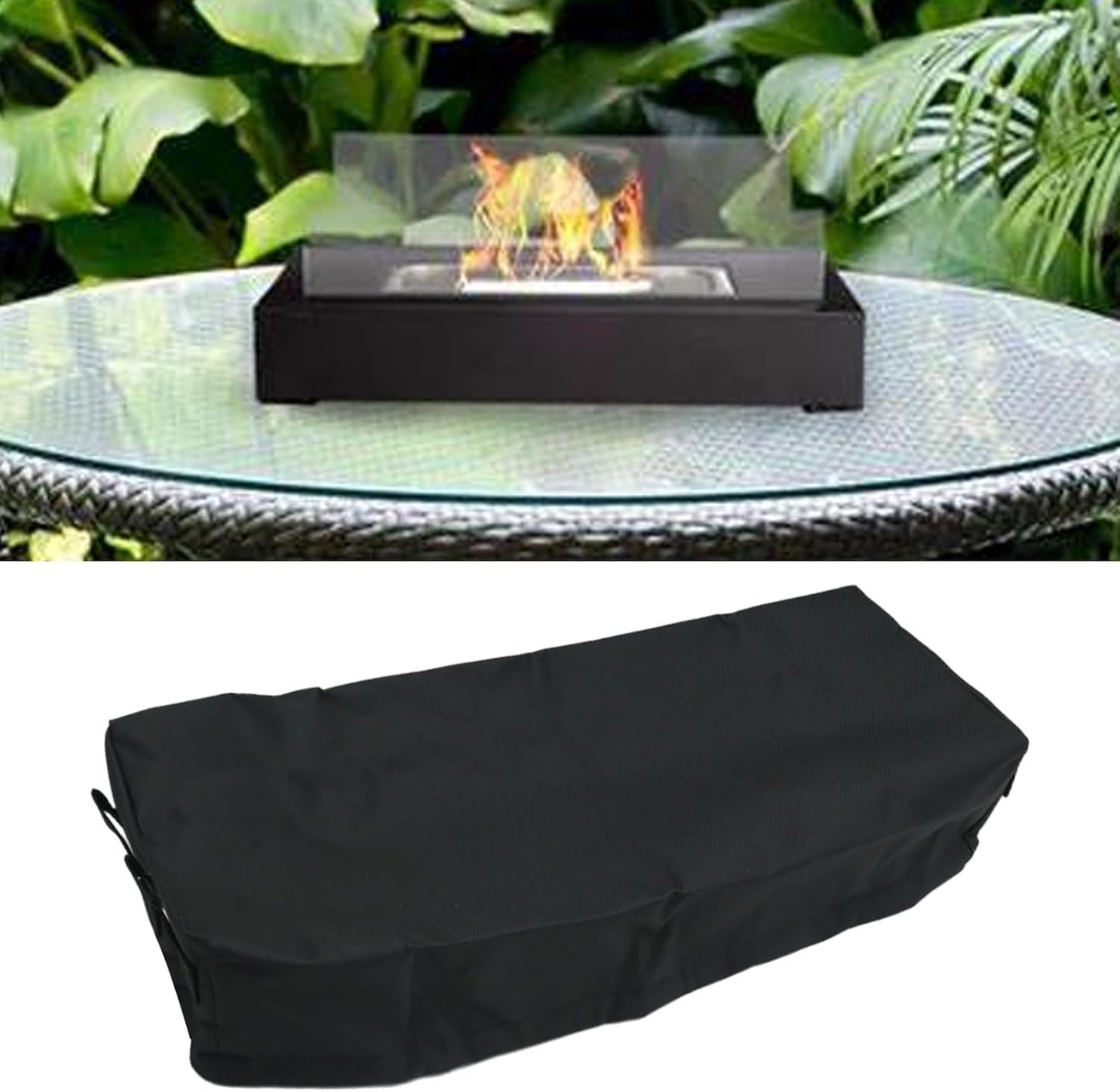 Cubierta chimenea patio tela Oxford PVC 19.5x4.5