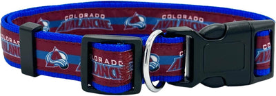 Collar avalancha NHL Colorado para mascotas grande ajustable