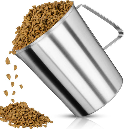 Cuchara acero inox 304 8 tazas para mascotas lavavajillas