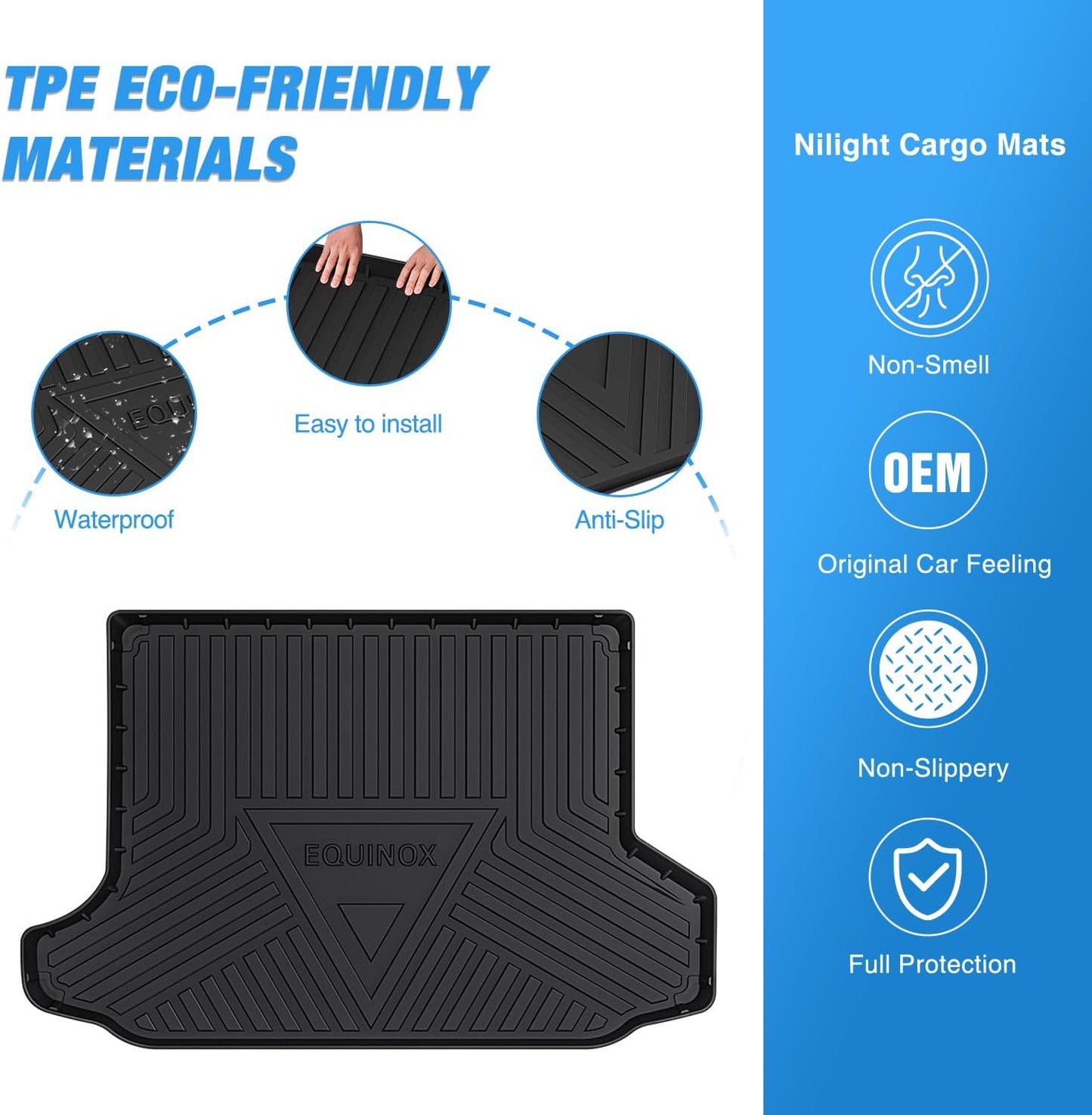 Alfombrillas carga Chevy Equinox GMC Terrain resistentes