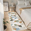 Alfombra pasillo boho 2x6" antiderrap goma geométrica