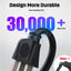 Cable 3 conductores 9ft 14awg negro pack 2