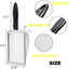 4 Pzas Cuchara Malla Acero Inox para Hámster y Reptiles