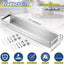 2 Pzas Estantes Acero Inox Baño Ducha Flotantes