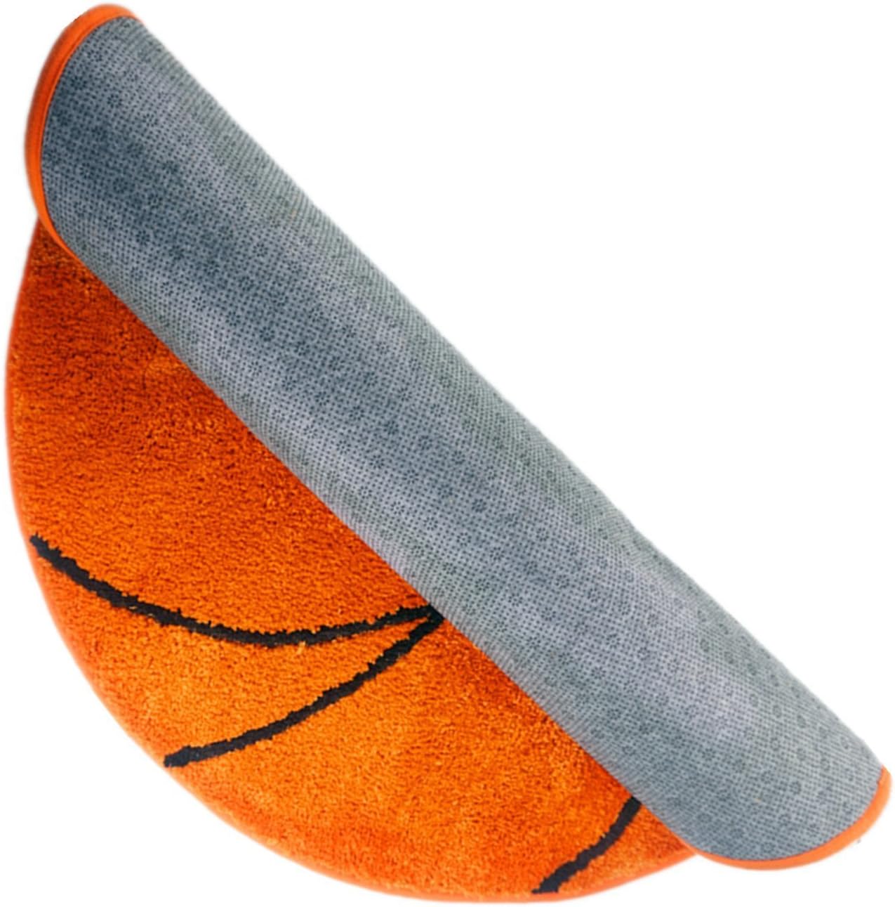 Alfombra baño patrón baloncesto 31.5pulg