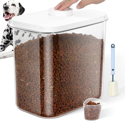 Contenedor hermético para mascotas 12lb con cuchara y