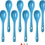 Set 8 Cucharas Cerámica para Café Té Yogur 4.7pulg