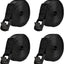 4 Correas Amarre 13.1x1pulg Hebilla Motocicleta