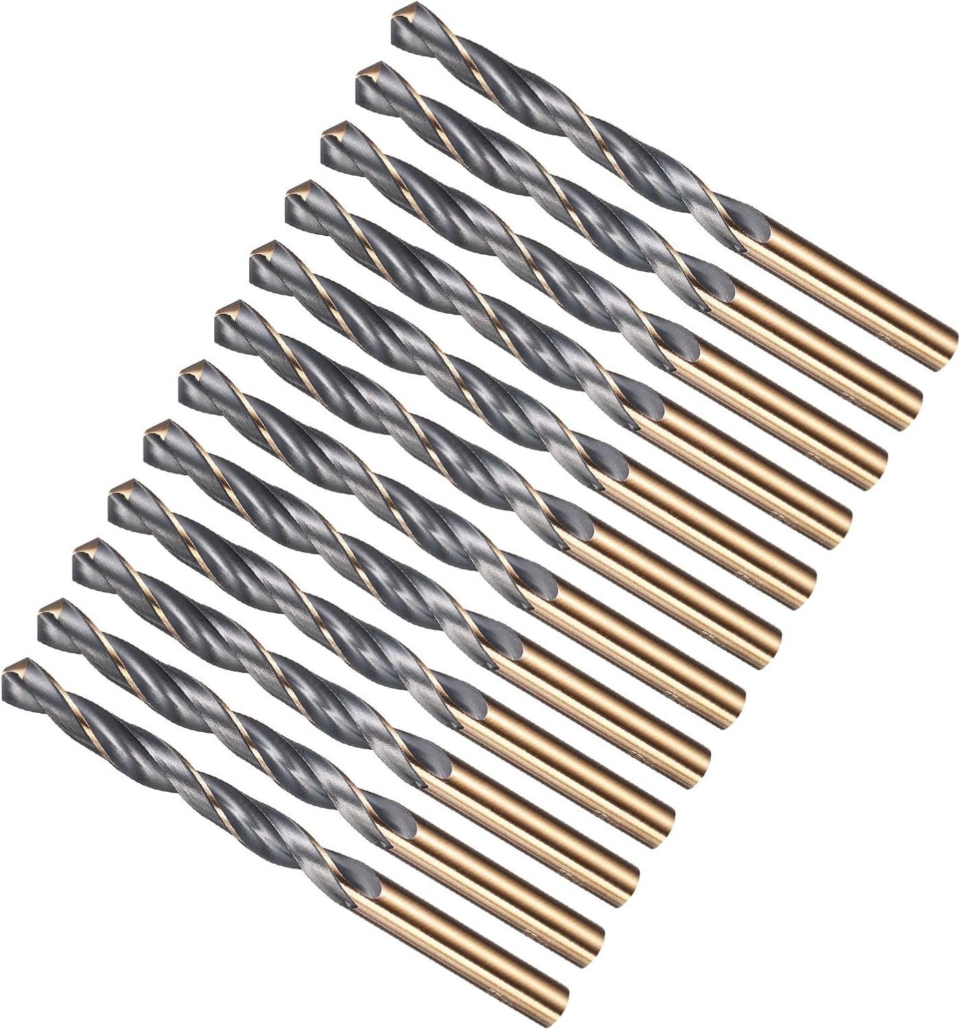 Broca acero 4341 12pzas para cobre aluminio madera