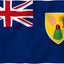 Bandera 3x5ft Turcas y Caicos poliéster ojales latón