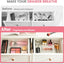Organizadores cajones maquillaje 24pcs 4 tamaños con silicona