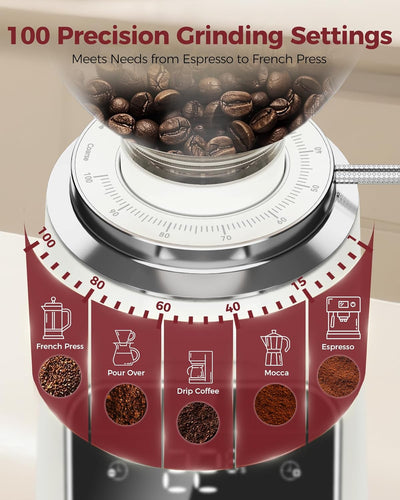 Máquina Espresso Tuni E2 20 Bar Molinillo G3 Flat Burr