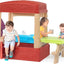 Casa de set para niños con cocina y mesa de picnic