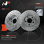 Rotores freno disco traseros 10.63" comp Chevy Malibu Cobalt