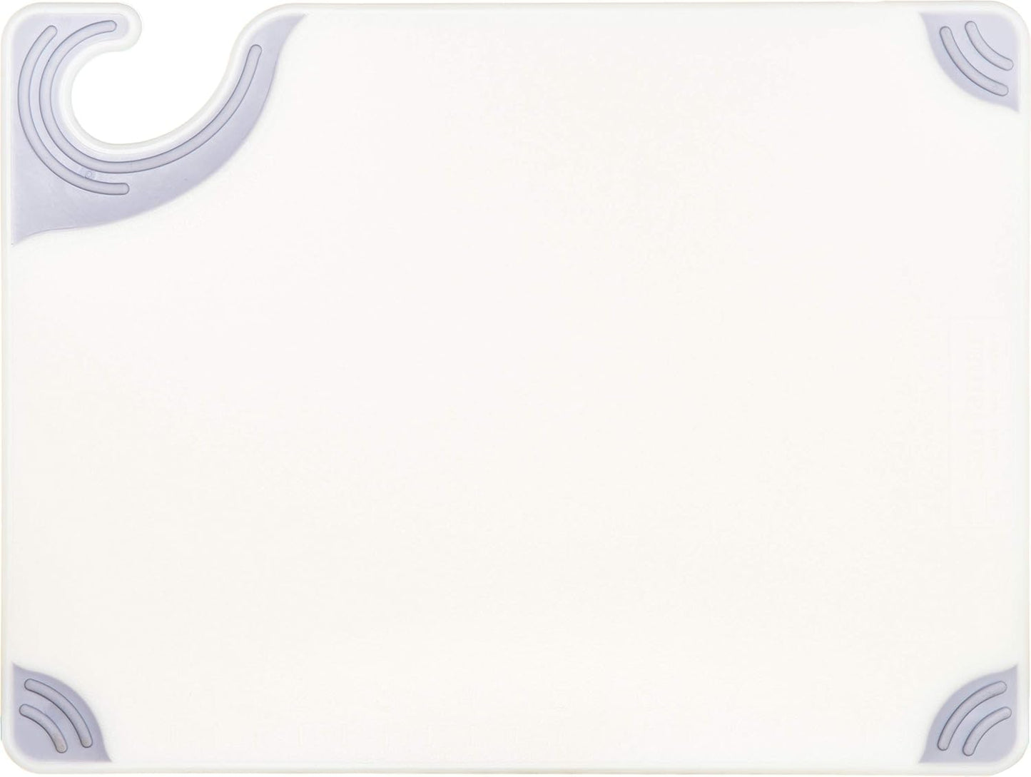 Tabla cortar Saf-T-Grip Co-Polymer Blanco
