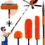 Kit limpieza plumero extensible 1.5-25.6ft microfibra