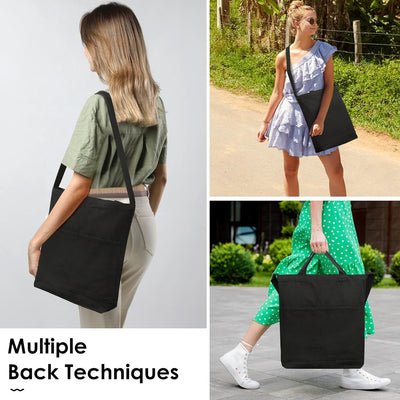 Bolsa tela natural reutilizable para compras 2 pzas