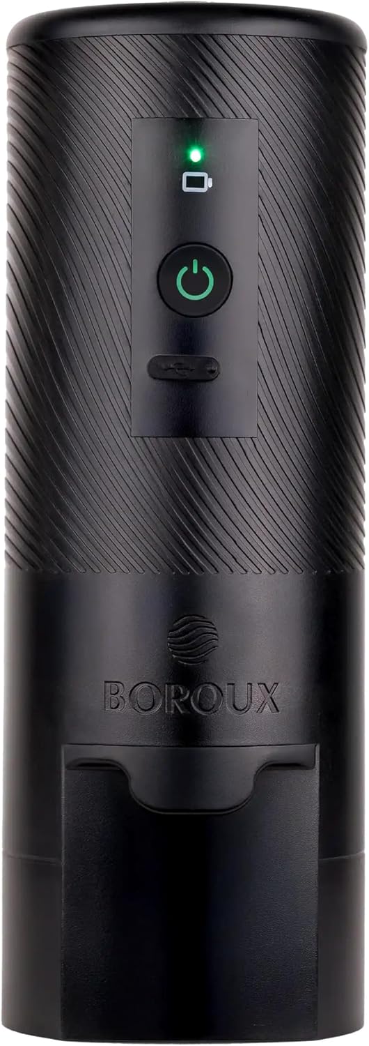 Bomba cebado automática acero inox negro 90 segundos