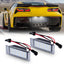 Luz LED matrícula trasera Corvette 6000K blanca 2pcs