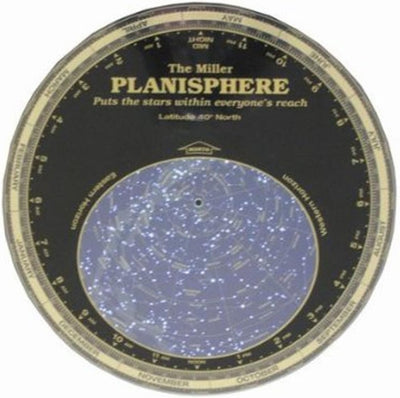 Planisferio Miller tamaño grande para latitudes 35N a 45N