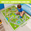 Alfombra coche niños extra grande gruesa sala set