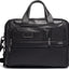 Bolso mano hombre cuero negro contemporáneo