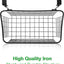 4 Cestas colgantes metal cocina baño 11x9.2"