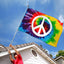 Bandera arcoíris poliéster 3x5ft doble cara decoración