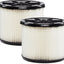 Filtros vacío WORKSHOP 3-4.5gal pack 2