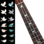 Adhesivo para ukulele Jockomo Dove 2 colores